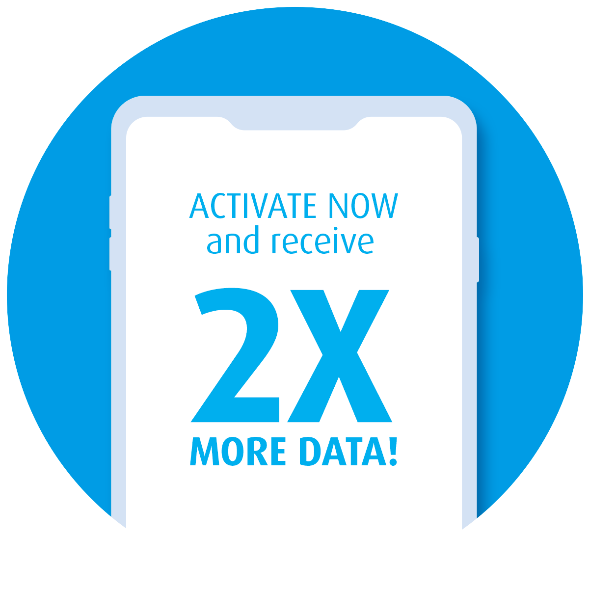 Get 2X more data!